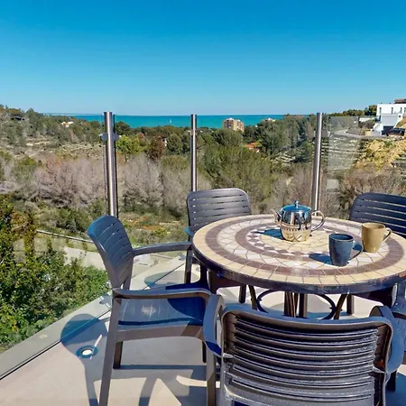 Leon En Denia, Vacaciones Con Barbacoa En Terraza, Piscina Privada Y Vistas Al Mediterraneo By Family Homes * 德尼亚